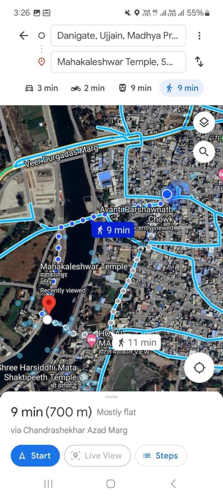 Hotel Prakash Palace 乌贾因 外观 照片